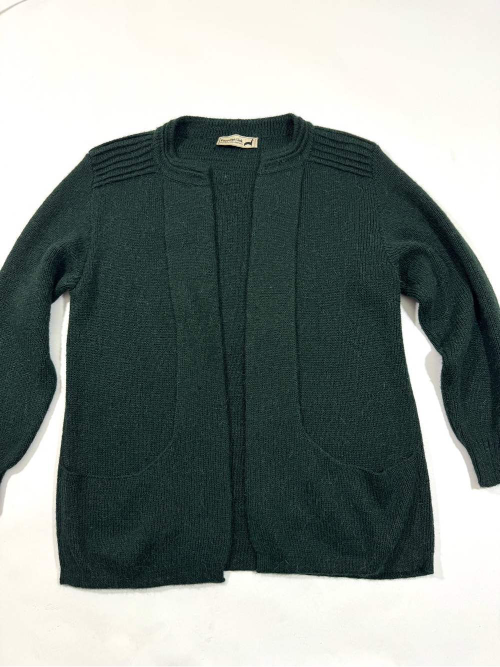 Peruvian Link Alpaca Collection Sweater Green